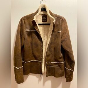 Prana Vegan Leather Coat